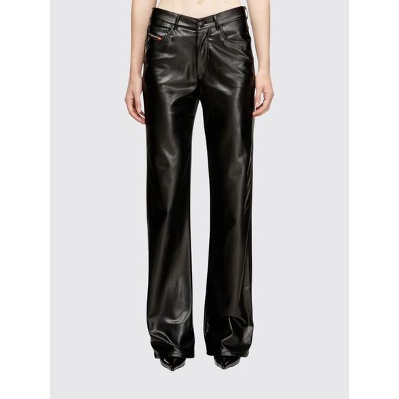 Diesel Pants Woman Black